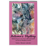 PMACarlson Autumn's Mystery Calender Wall Calendar