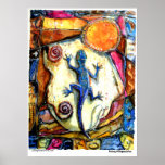 PMACarlson "Gecko" Poster posters