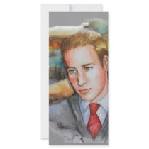 PMACarlson Prince William Bookmarker Personalized Rack Card