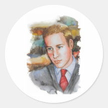 PMACarlson Prince William Round Stickers
