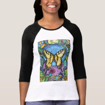 PMACarlson Tiger Butterfly Tee Shirt