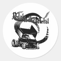 PMD-Blk_NoLogo Round Stickers