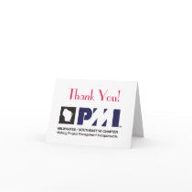 PMI Logo Print Quality, Thank You! cards by daveosch PMI Logo Print Quality, Thank You! cards