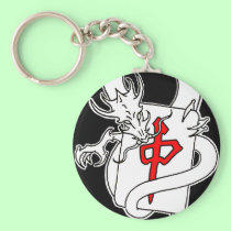 PMJS Dragon Logo Keychain keychains