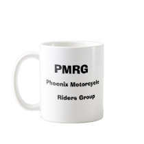 PMRGlogo, PMRG, Phoenix Motorcycle, Riders Group Mugs