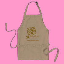 PMS Apron- Gold Logo aprons