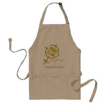 PMS Apron- Gold Logo