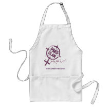 PMS Apron- Purple Logo by PMS_Clan PMS Apron- Purple Logo