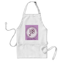 PMS Apron- Purple Logo 2 by PMS_Clan PMS Apron- Purple Logo 2