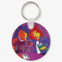 PMS Club logo keyring keychains by nanshawn PMS Club logo keyring keychains