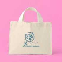 PMS Handbag- Blue Logo! bags
