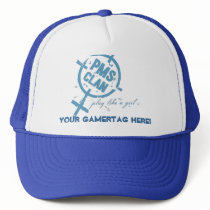 PMS Hat- Blue Logo by PMS_Clan PMS Hat- Blue Logo