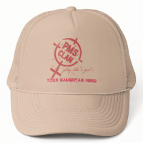 PMS Hat- Pink Logo by PMS_Clan PMS Hat- Pink Logo