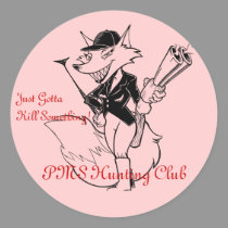 PMS Hunting Club stickers