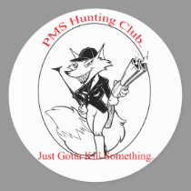 PMS Hunting Club stickers