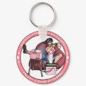 PMS Keychain- Pandora's Box Pink 2