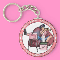 PMS Keychain- Pandora's Box Pink 2 keychains