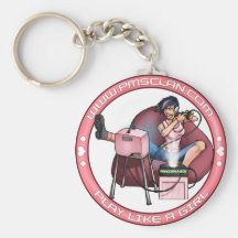 PMS Keychain- Pandora's Box Pink 2