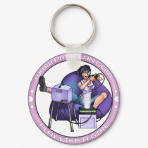PMS Keychain- Pandora's Box Purple 2