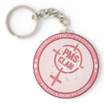PMS Keychain- Pink Logo 2