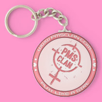 PMS Keychain- Pink Logo 2 keychains