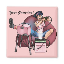 PMS Magnet- Pandora's Box Pink by PMS_Clan PMS Magnet- Pandora's Box Pink