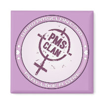 PMS Magnet- Purple Logo 2 by PMS_Clan PMS Magnet- Purple Logo 2