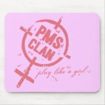PMS Mousepad- Pink Logo