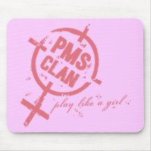PMS Mousepad- Pink Logo