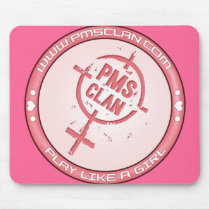 PMS Mousepad- Pink Logo 2
