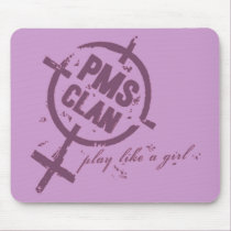 PMS Mousepad- Purple Logo mousepads