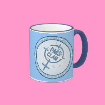 PMS Mug- Blue Logo 2 mugs