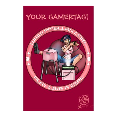 PMS Poster- Pandora's Box Pink Logo 2 by PMS_Clan