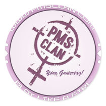 PMS Sticker- Purple Logo 2 by PMS_Clan PMS Sticker- Purple Logo 2
