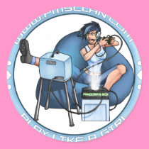 PMS Stickers- Pandora's Box Blue 2 stickers