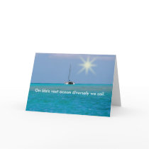 PMYC - On life's vast ocean diversely we sail. cards by TOMTHEMAV PMYC - On life's vast ocean diversely we sail. cards