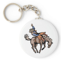 png_cowboys_4162007-108 Rodeo Cowboys Horses Keychain