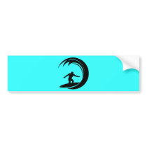 png_vacation06_112607 Surfing Dude Bumper Stickers