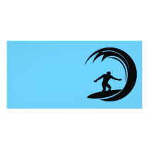 png_vacation06_112607 Surfing Dude Photo Card