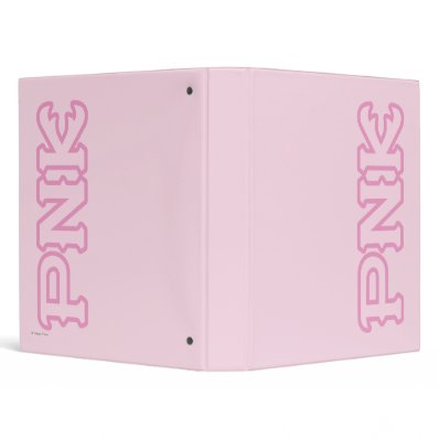 PNK Logo Vinyl Binders