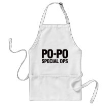 Po-Po Special Ops aprons