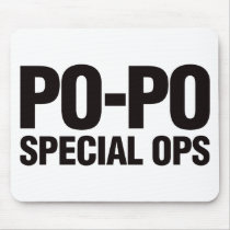 Po-Po Special Ops mousepads by visualnewbie Po-Po Special Ops mousepads