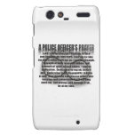 PO PRAYER DROID RAZR COVERS