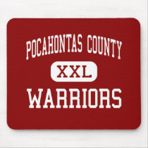 Pocahontas County - Warriors - High - Dunmore mousepads by customteamsportswear Pocahontas County - Warriors - High - Dunmore mousepads
