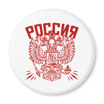 Poccnr Russia Refrigerator Magnets