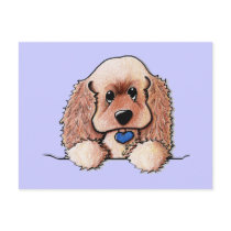 Pocket Cocker Postcard postcards