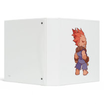 Pocket Fighter Akuma 2 Vinyl Binders