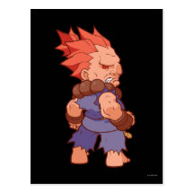 Pocket Fighter Akuma 2 Postcards