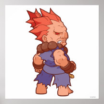 Pocket Fighter Akuma 2 Print