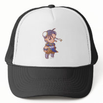 Pocket Fighter Chun-Li 2 Trucker Hat
